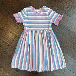 Matilda Jane Striped Pink and Blue Dress